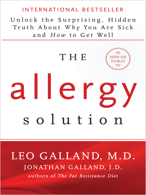 Title details for The Allergy Solution by Leo Galland, M.D. - Wait list